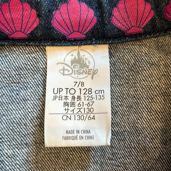 Original DISNEY MERMAID Jean jacket - Picture 3 of 9